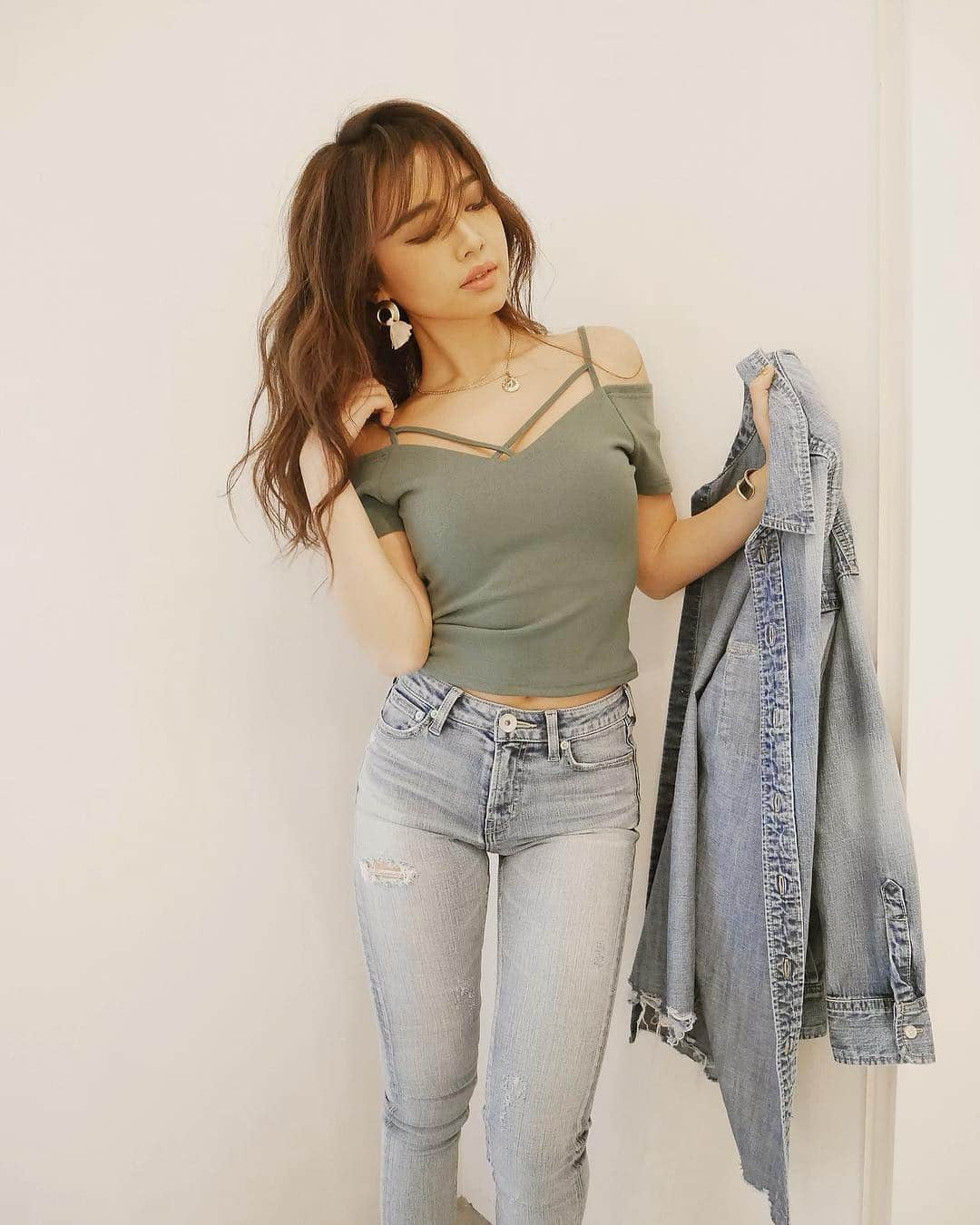 Yumaikaさんのインスタグラム写真 - (YumaikaInstagram)「denim lover #gyda @gydajp #denim」4月28日 14時16分 - _yumaika_