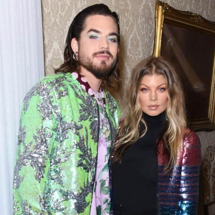 アダム・ランバートさんのインスタグラム写真 - (アダム・ランバートInstagram)「This woman is a goddess! @fergie」4月28日 14時28分 - adamlambert