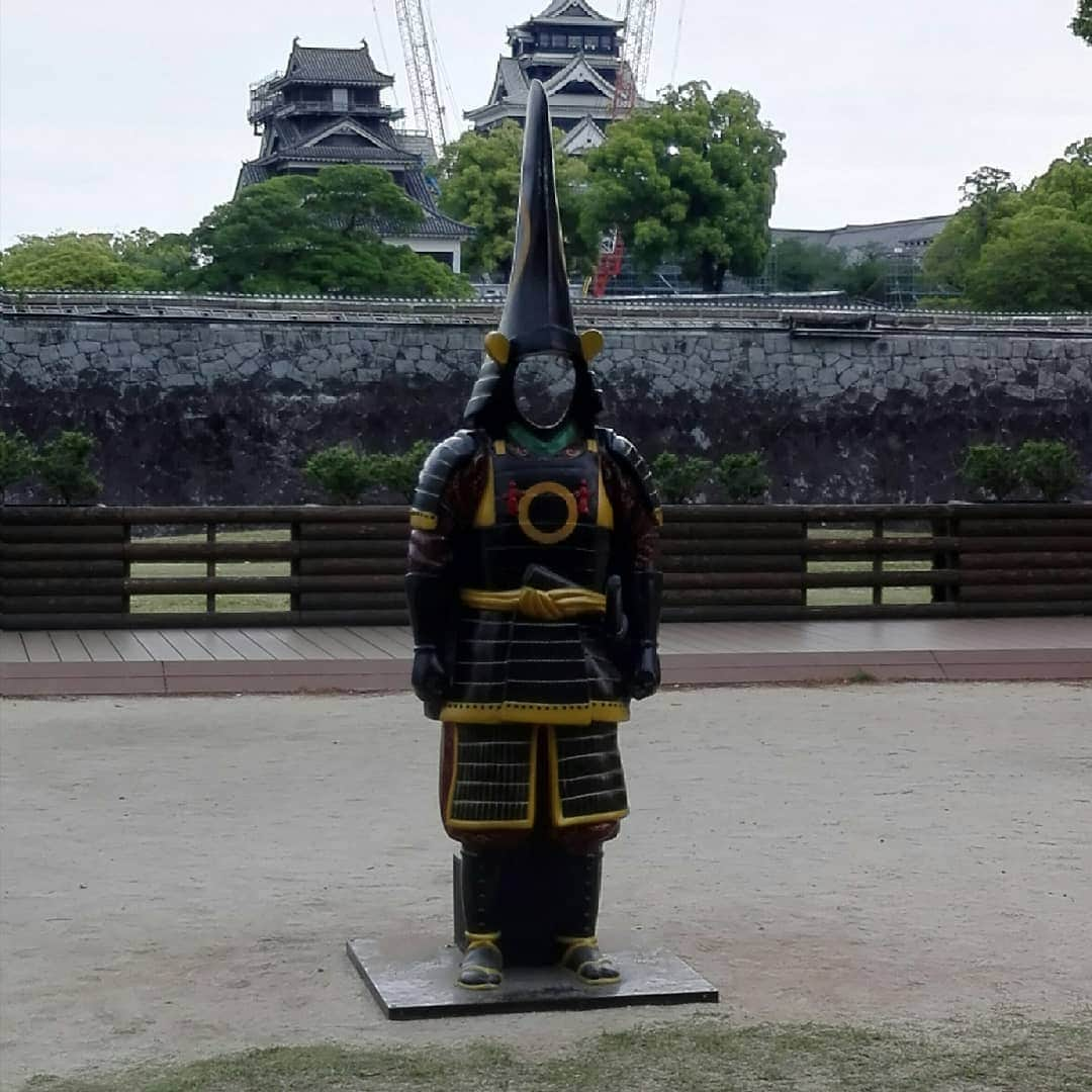 熊本城さんのインスタグラム写真 - (熊本城Instagram)「清正公の顔はめパネルも1年ぶりに出陣！ ゴールデンウィークは是非熊本城二の丸広場へ😁 #熊本城新緑祭 #kumamoto2019festa #kumamotocastle #熊本 #kumamoto #japan #japantrip  #earthquake #instagood #instagram #l4l #like4likes」4月28日 15時11分 - kumamoto_castle