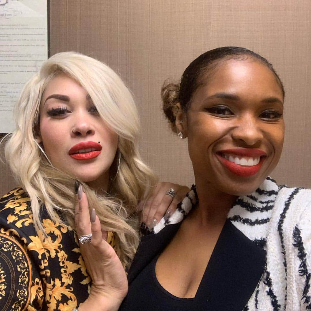 ジェニファー・ハドソンさんのインスタグラム写真 - (ジェニファー・ハドソンInstagram)「I threw my shoe at her  and she threw it back at me ! U better sang @keke_wyatt yal ain’t nothing left to sing after she get done !」4月28日 15時16分 - iamjhud