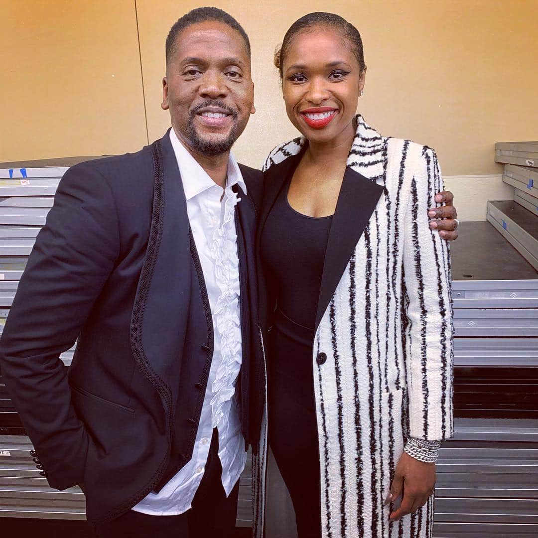 ジェニファー・ハドソンのインスタグラム：「@donaldlawrence happy Sunday yal !!!」