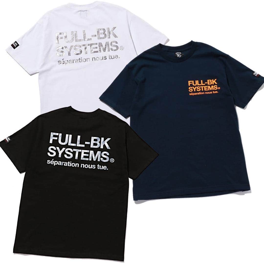 DJ DARUMAのインスタグラム：「New arrival "SYSTEMS" Tee 5,400yen👉🏻👉🏻 @fullbk @fullbk @fullbk . Hey FULL-BK heads outside of Japan,  we've finally begun shipping overseas!📦✨」