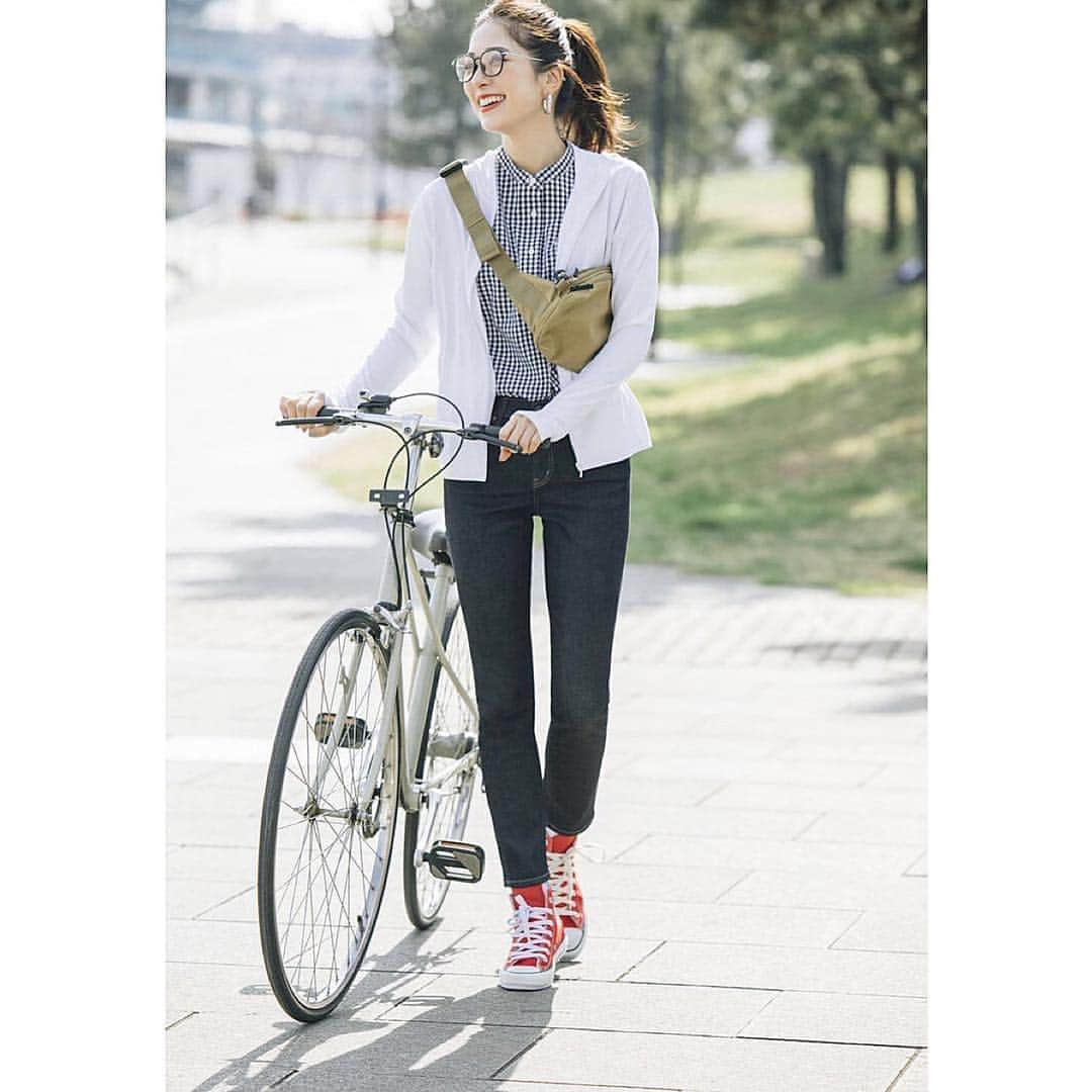 西山真以さんのインスタグラム写真 - (西山真以Instagram)「* こちらも☺︎ @uniqlo Today's pick up.  AIRism Coordinate☆ . . 【Staff Credit】  Photo：#最上裕美子  Stylist＆Text：#石原愛子  Hair&Make：#桑野泰成(ilumini.). Model：#西山真以 . . #uniqlo #ユニクロ #airism #エアリズム #uv #uvカット」4月28日 17時20分 - mai0830