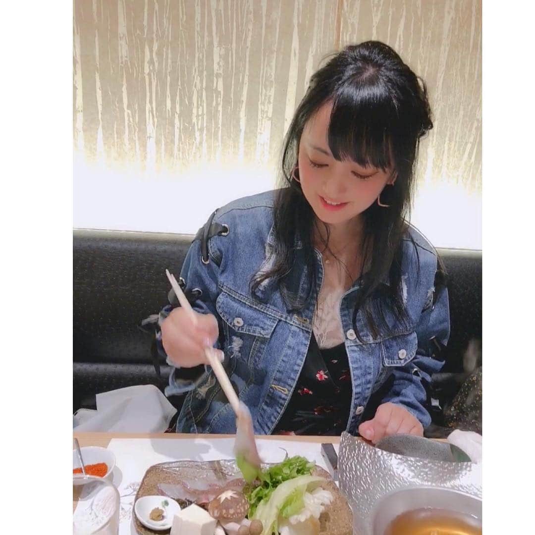 脊山麻理子さんのインスタグラム写真 - (脊山麻理子Instagram)「大阪の夜は、四季料理の入兆でお誕生日ディナー♡誕生日ケーキでお祝いして貰いました♡ありがとうございます！YouTubeみたいに動画撮ってみたよ♡お料理もとても美味しくて幸せでした♡  #入兆 #靱公園 #うつぼ公園 #大阪 #誕生日ケーキ #とても嬉しかったにゃ #ほしゆか #ゆいちゃん #ゆきちゃん #えいみー #再集結」4月28日 17時43分 - mariko_seyama_milkpon