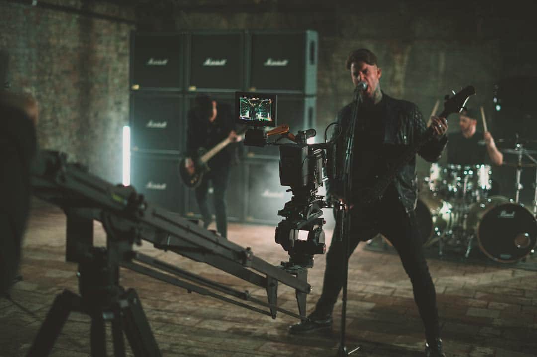 グラマー・オブ・ザ・キルのインスタグラム：「Who’s still jamming our newest single “Resurrection”??? here’s some BTS shots while shooting with @lokifilms7 📸 - @deandaddison」