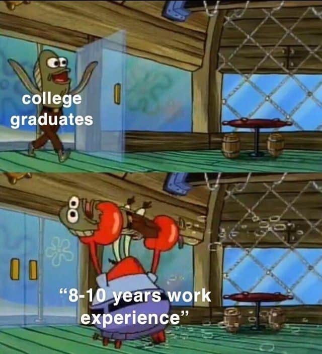9GAGさんのインスタグラム写真 - (9GAGInstagram)「When you need experience to get a job but you need a job to get experience⠀ #job #graduate」4月28日 18時00分 - 9gag