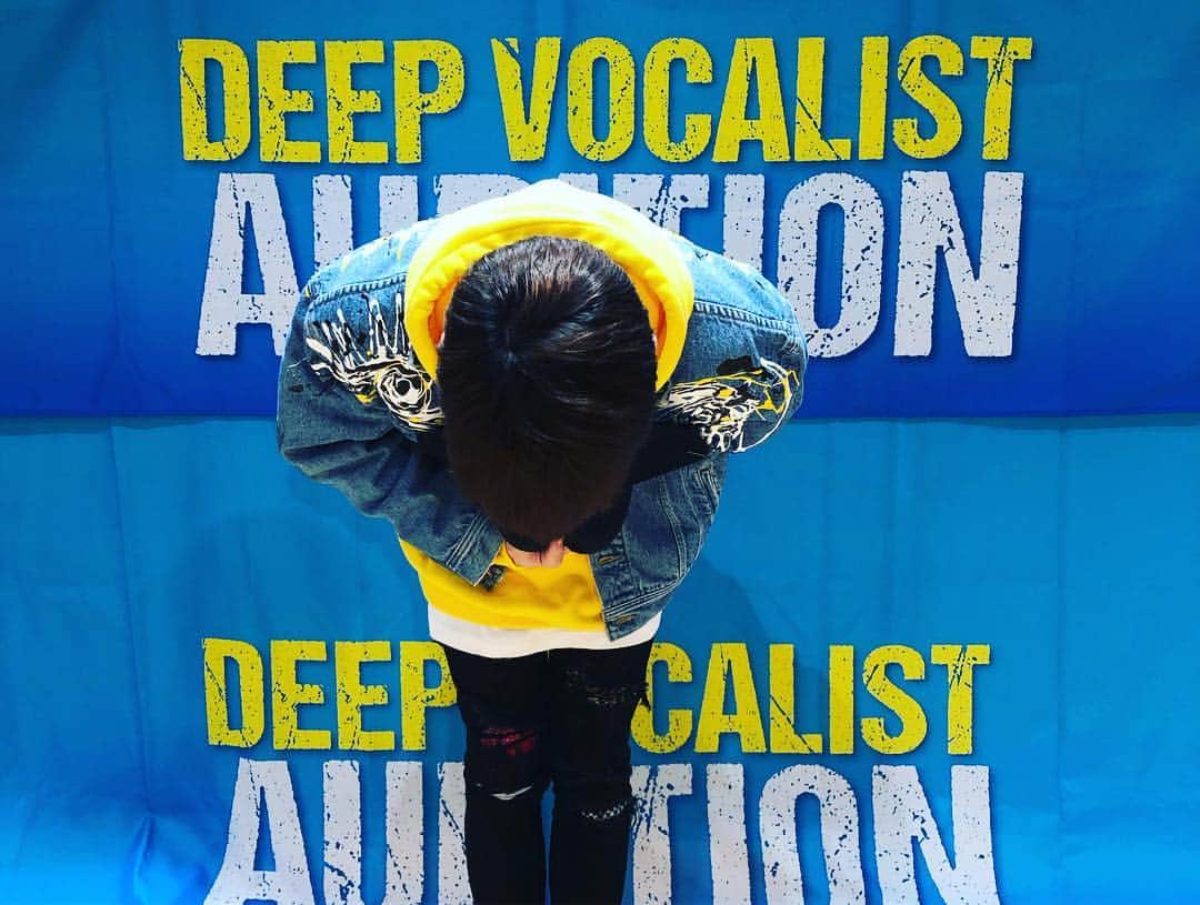 TALAさんのインスタグラム写真 - (TALAInstagram)「. DEEP VOCALIST AUDITION. 一次審査 東京2days終了しました‼️. . ご参加下さった皆さん‼️. 素敵な歌を本当にありがとうございました✨🙇‍♂️🙏. . #deep #audition」4月28日 17時56分 - deep_taka