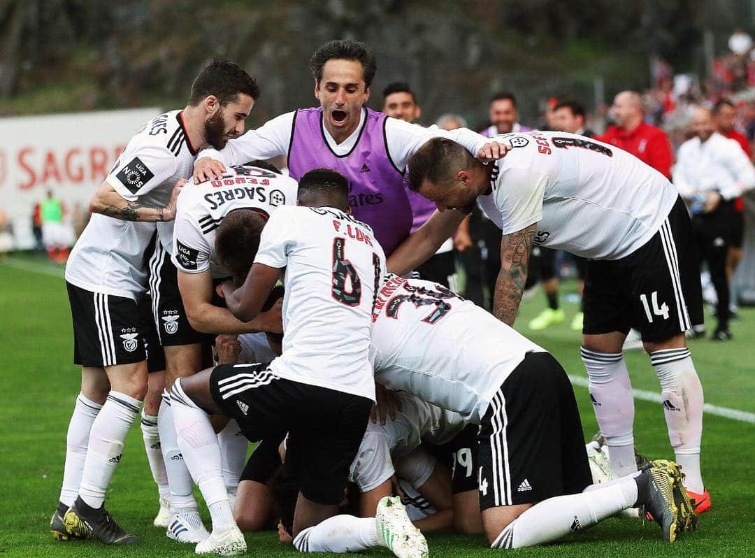 ハリス・セフェロヴィッチさんのインスタグラム写真 - (ハリス・セフェロヴィッチInstagram)「Grande equipa💪🏼seguimos fortes e unidos! 🦅🦅🦅 Obrigado pelo vosso enorme apoio! @slbenfica」4月29日 5時11分 - harisseferovic