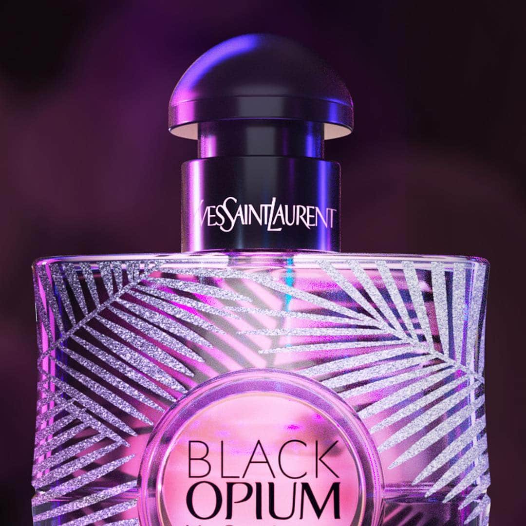 Yves Saint Laurent Beautyさんのインスタグラム写真 - (Yves Saint Laurent BeautyInstagram)「Get a dose of exoticism, with BLACK OPIUM EXOTIC ILLUSION, the new limited edition bottle, just in time for summer. #yslbeauty #blackopium #feelthecall」4月29日 4時51分 - yslbeauty