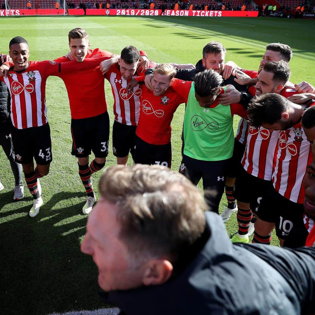 サウサンプトンFCさんのインスタグラム写真 - (サウサンプトンFCInstagram)「From December to #premierleague safety with two games to spare, what a transformation ❤️ #saintsfc」4月28日 20時13分 - southamptonfc