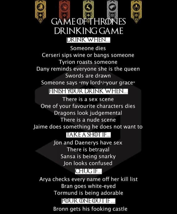 9GAGさんのインスタグラム写真 - (9GAGInstagram)「For your Game of Thrones binge watching party, how drunk are you?⠀ ⠀ #gameofthrones #GOT #9gag」4月28日 21時00分 - 9gag