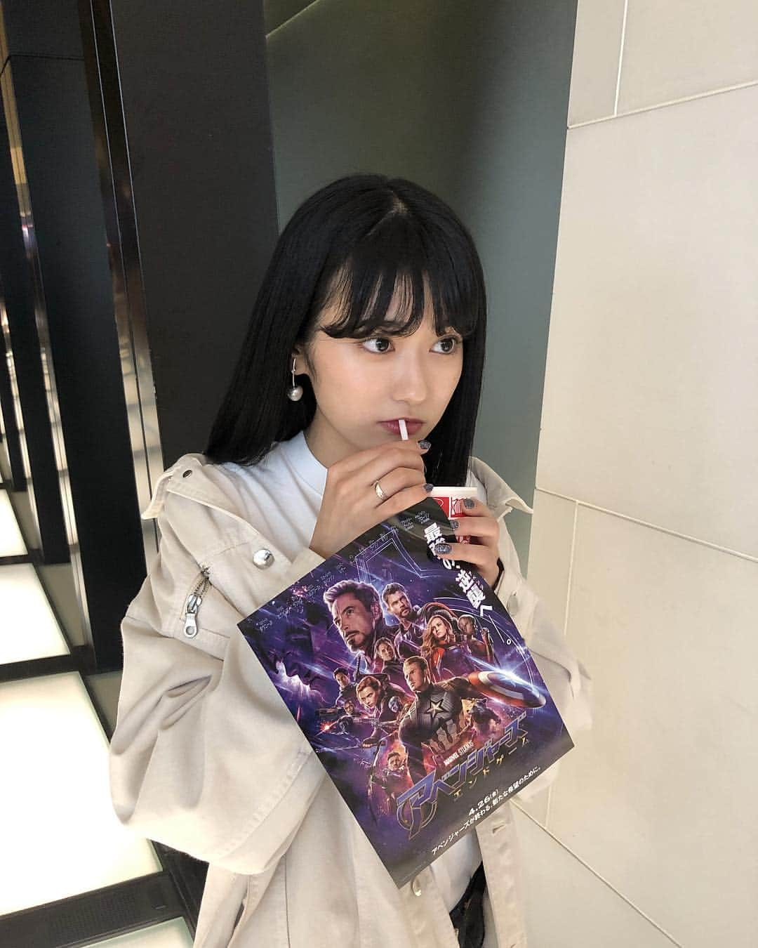 広瀬ちひろさんのインスタグラム写真 - (広瀬ちひろInstagram)「アベンジャーズもう一回見たい！！ ヒーロー！！ サウンドトラック聴きながら移動してる」4月28日 21時09分 - chi_hirose