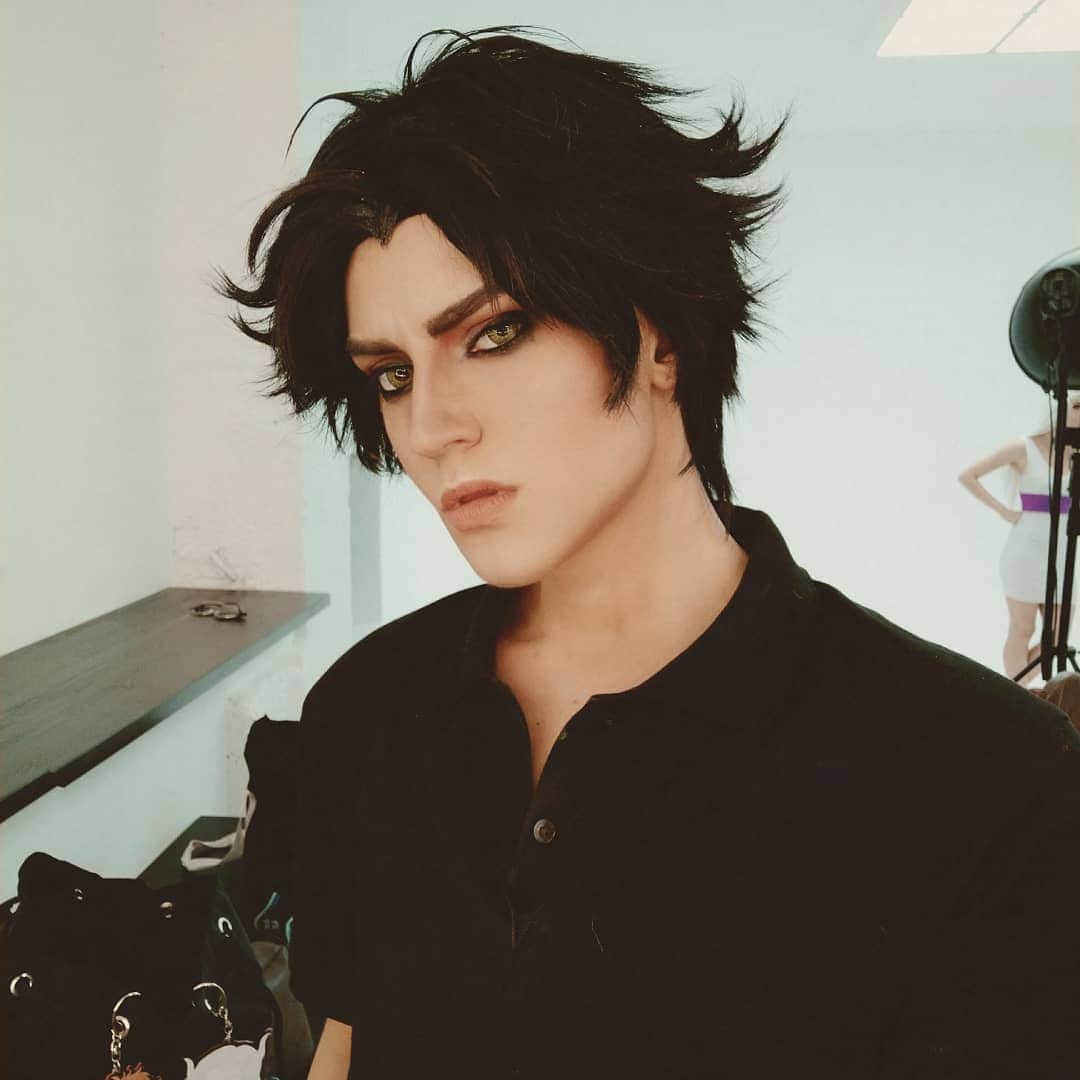 Gesha Petrovichさんのインスタグラム写真 - (Gesha PetrovichInstagram)「Crybaby #akirafudo  comeback with hotty #Sirene  Wigs @geshacos Helps @meffyj  and @diemaru #Devilman #devilmancrybaby #devilmancosplay #cosplay」4月28日 23時52分 - petrovichgesha