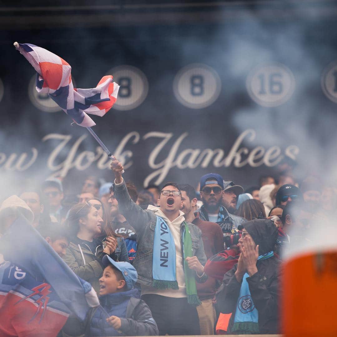 ニューヨーク・シティFCさんのインスタグラム写真 - (ニューヨーク・シティFCInstagram)「🗣🗣🗣 #ForTheCity」4月29日 0時51分 - nycfc