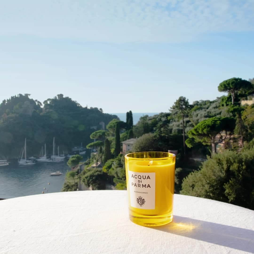のインスタグラム：「The right way to start a glorious new day . . #acquadiparma #homecollection #interiordesign #homedecor #milan #italianstyle #goodmorning #buongiorno」
