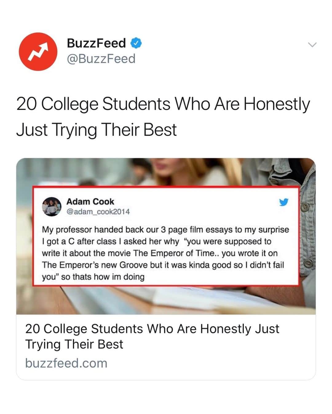 BuzzFeedさんのインスタグラム写真 - (BuzzFeedInstagram)「We see you, college students. Link in bio 📝👀」4月29日 1時36分 - buzzfeed