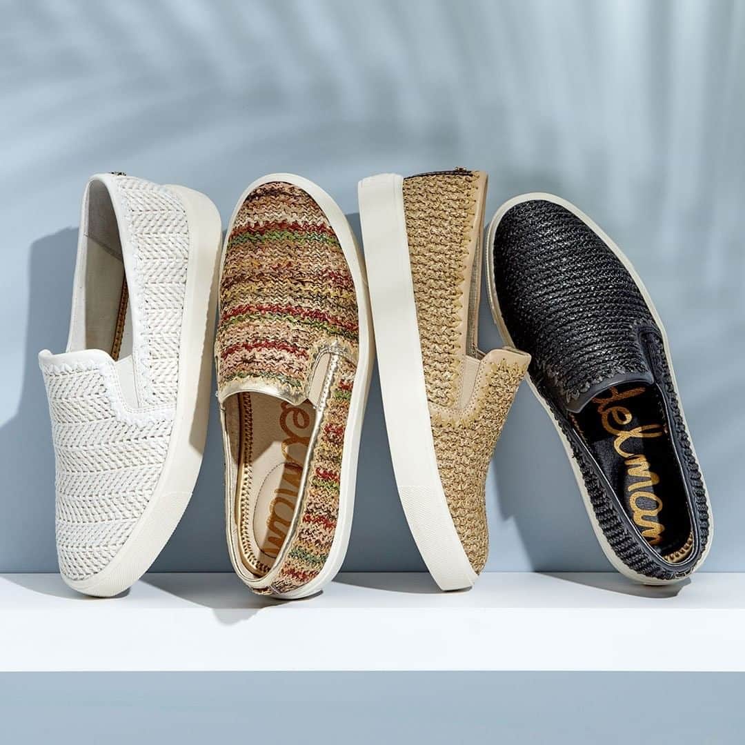 サムエデルマンのインスタグラム：「The perfect sneaker for spring - meet our new Erie slip-on!」