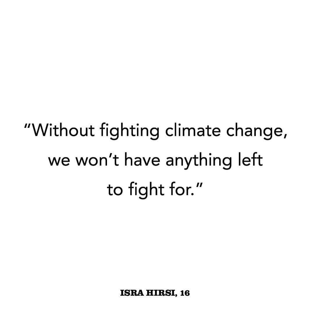 VICEさんのインスタグラム写真 - (VICEInstagram)「Swipe 👈 to read why Isra Hirsi (@israhirsi) from Minneapolis is striking for the climate. 🌿 ⁣Read more about the kids of the global climate strike movement at the link in bio, via @i_d. 📸: @afrikansniper ⁣」4月29日 2時32分 - vice