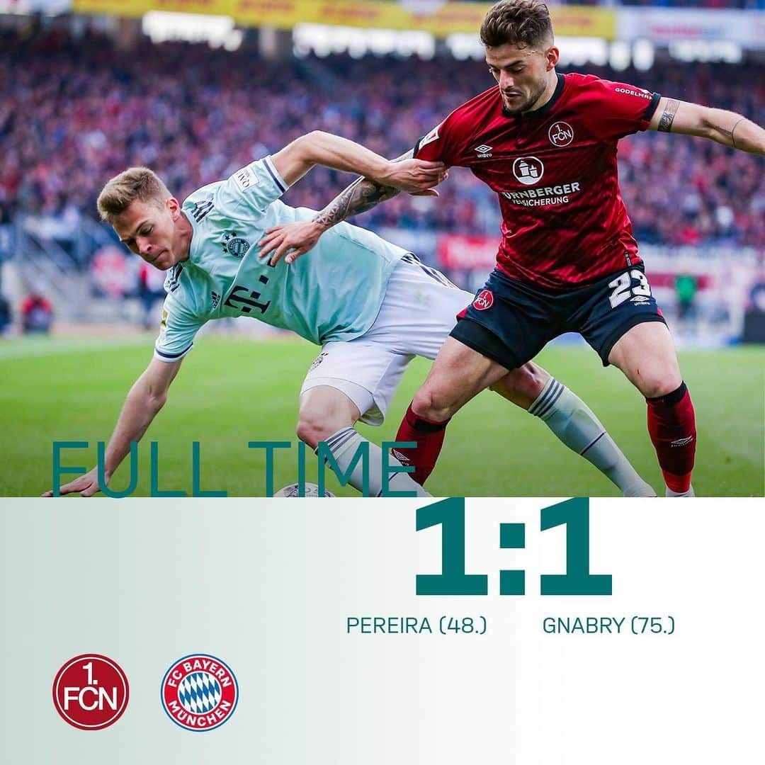 バイエルン・ミュンヘンさんのインスタグラム写真 - (バイエルン・ミュンヘンInstagram)「😕 #FCNFCB」4月29日 3時00分 - fcbayern