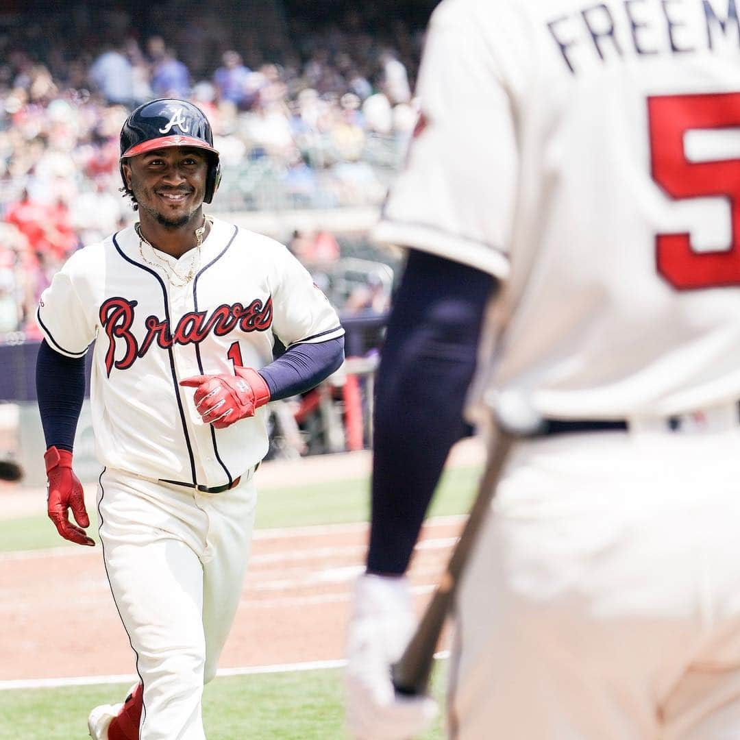 アトランタ・ブレーブスさんのインスタグラム写真 - (アトランタ・ブレーブスInstagram)「It’s a 2️⃣ dinger kind of day for @ozzie 😎」4月29日 3時31分 - braves