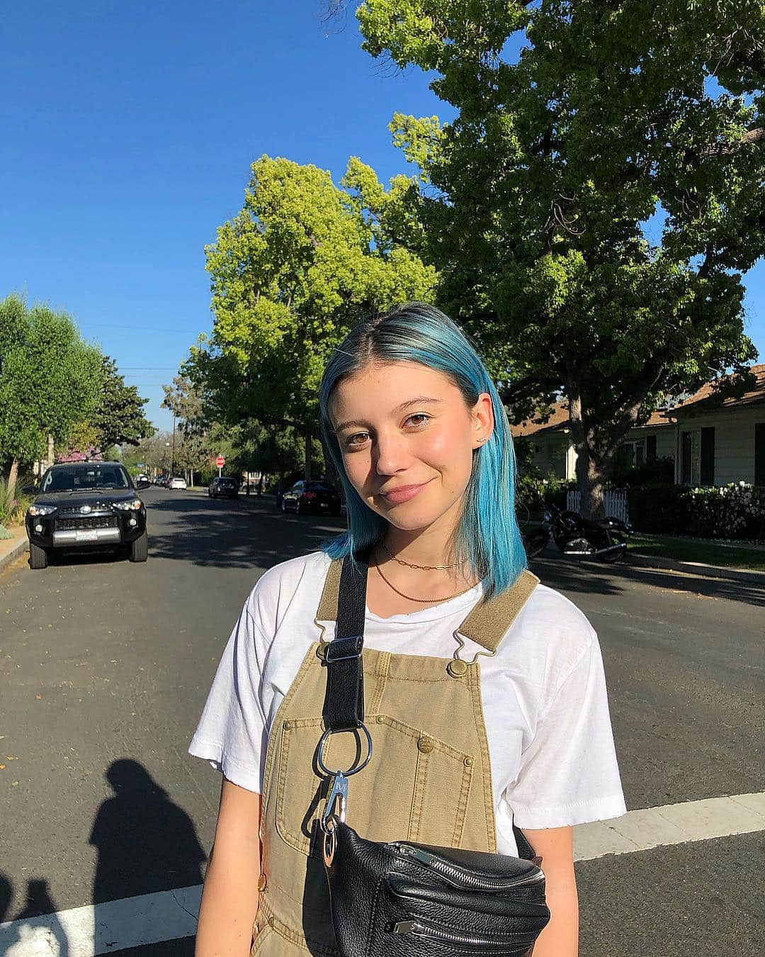 G・ハネリウスさんのインスタグラム写真 - (G・ハネリウスInstagram)「zu: “ur hair matches the sky i have to take a picture”」4月29日 3時34分 - ghannelius