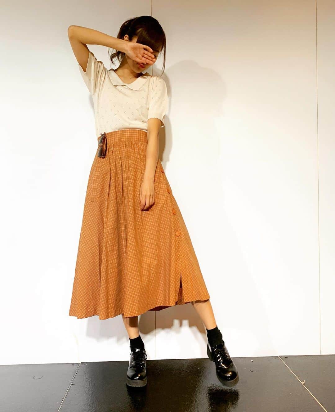 金澤有希さんのインスタグラム写真 - (金澤有希Instagram)「生誕祭の時の私服ですっ ・ ・ 同系色で合わせました！ 上下dazzlinのお洋服です。 ・ ・ #私服 #生誕祭 #dazzlin」5月28日 8時15分 - yuuki_kanazawa0501