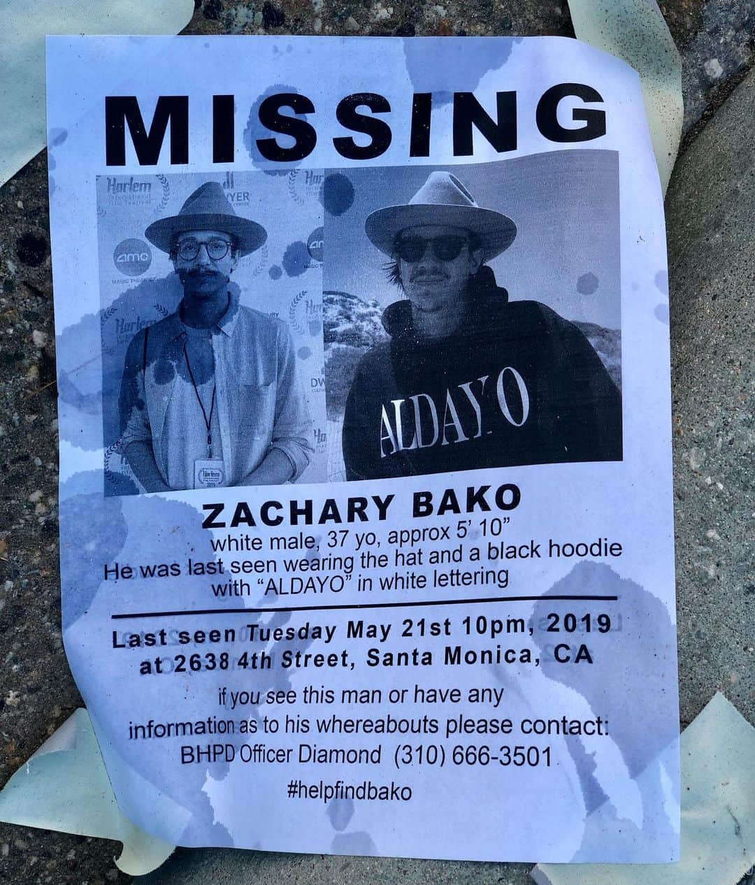 ポール・ブラックソーンさんのインスタグラム写真 - (ポール・ブラックソーンInstagram)「I saw this at Venice Beach yesterday. I feel compelled to put it out there .... #Missing」5月27日 23時44分 - paulblackthorne