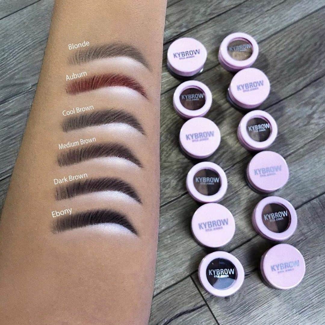 Kylie Cosmeticsさんのインスタグラム写真 - (Kylie CosmeticsInstagram)「KYBROW swatches 😋 up to 40% off sitewide happening now - perfect time to try Kybrow Collection 💖 sale ends tonight 11:59pm pst ⚡️ by @shine.shadows」5月27日 23時53分 - kyliecosmetics