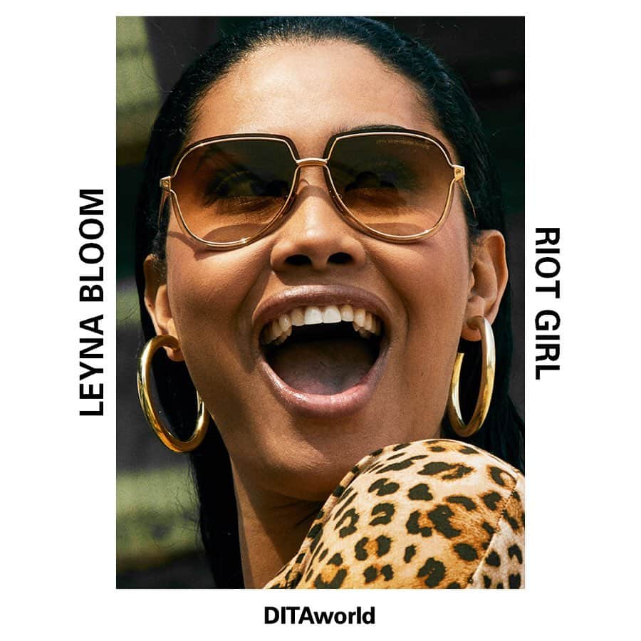 ディタのインスタグラム：「@leynabloom is writing a story that is all her own; as the first biracial trans women to lead and debut a film at the prestigious #CannesFilmFestival and by vocally challenging #fashion’s orthodoxy.  Read the story so far on DITAworld — link in bio and tap to shop #DITA #DITAsunglasses #DITAeyewear #transisbeautiful #queerfilms」