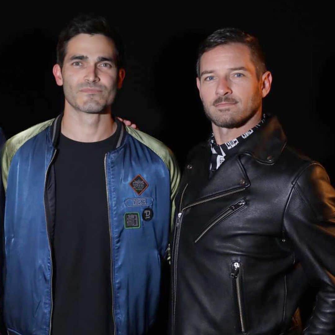 イアン・ボーエンのインスタグラム：「I’m only allowed to post one pick of @tylerhoechlin every 6 months.  It’s in his contract... #spiritofthebrave #playingwithyourfears @dieselfragrances」