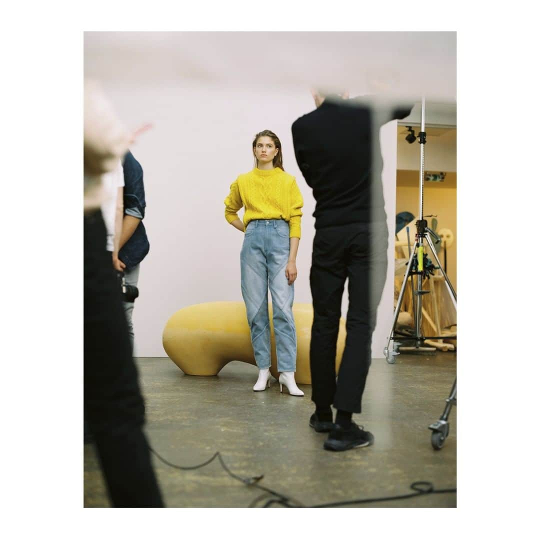 イザベルマランさんのインスタグラム写真 - (イザベルマランInstagram)「Behind the scenes of the #IsabelMarantEtoile Fall Winter 19 collection.  Photographer: @marionberrin」5月28日 1時06分 - isabelmarant