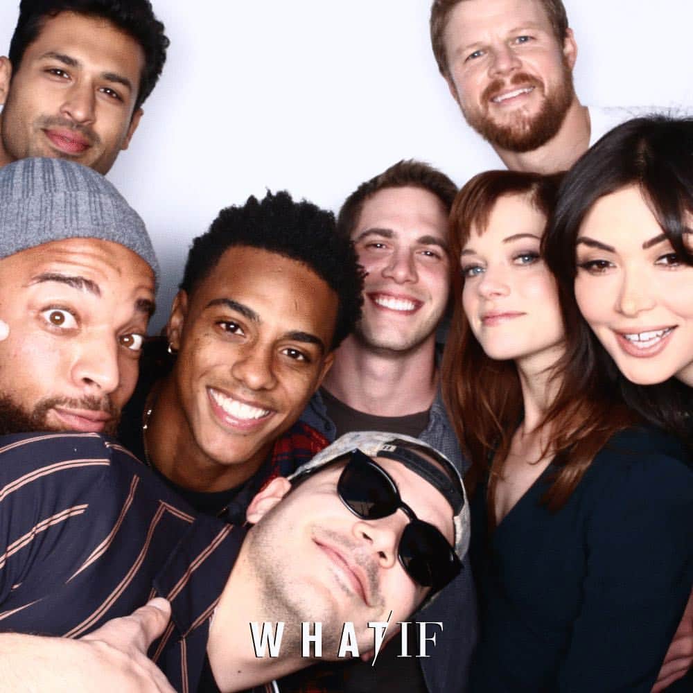 のインスタグラム：「Very grateful to have had the time I did with each of these talented, down to earth, and wonderful people. Fortunate to have worked with them and to call each of them friends. Love to you all ❤️😎👊 @what_if @netflix」