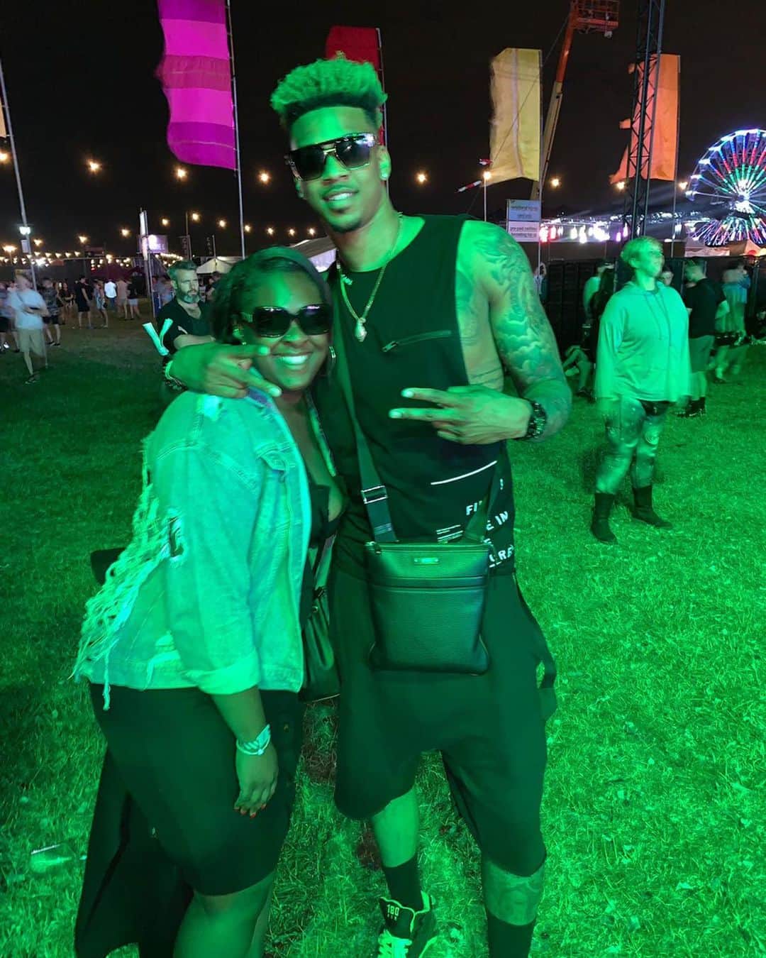 ジャマル・ブラックマンのインスタグラム：「What a weekend at we are festival ☺️🙌🏾🎉」