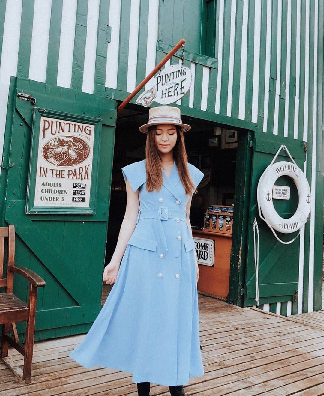 LIECOLLECTIONさんのインスタグラム写真 - (LIECOLLECTIONInstagram)「Celebrate this Memorial Day in LIE! Shop with 20% when you use the promo code ‘SUMMER’ 🌞 @bellywellyjelly  #liecollection #newcollection #mdw #sale #promo #whattowear #summerstyle #LIElook #runwayshow #summer #ss19look #streetphotography #collection #LIE #ruffleskirt #ss19 #outfitideas #shopping #outfitdujour #dress #blue #buttons」5月28日 3時13分 - liecollection_