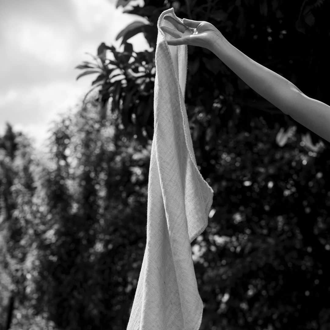 shiroさんのインスタグラム写真 - (shiroInstagram)「オーガニックコットン100%の心地よさ。 #shiro #shirocosme #organiccotton #towel #babyblanket」5月24日 9時44分 - shiro_japan