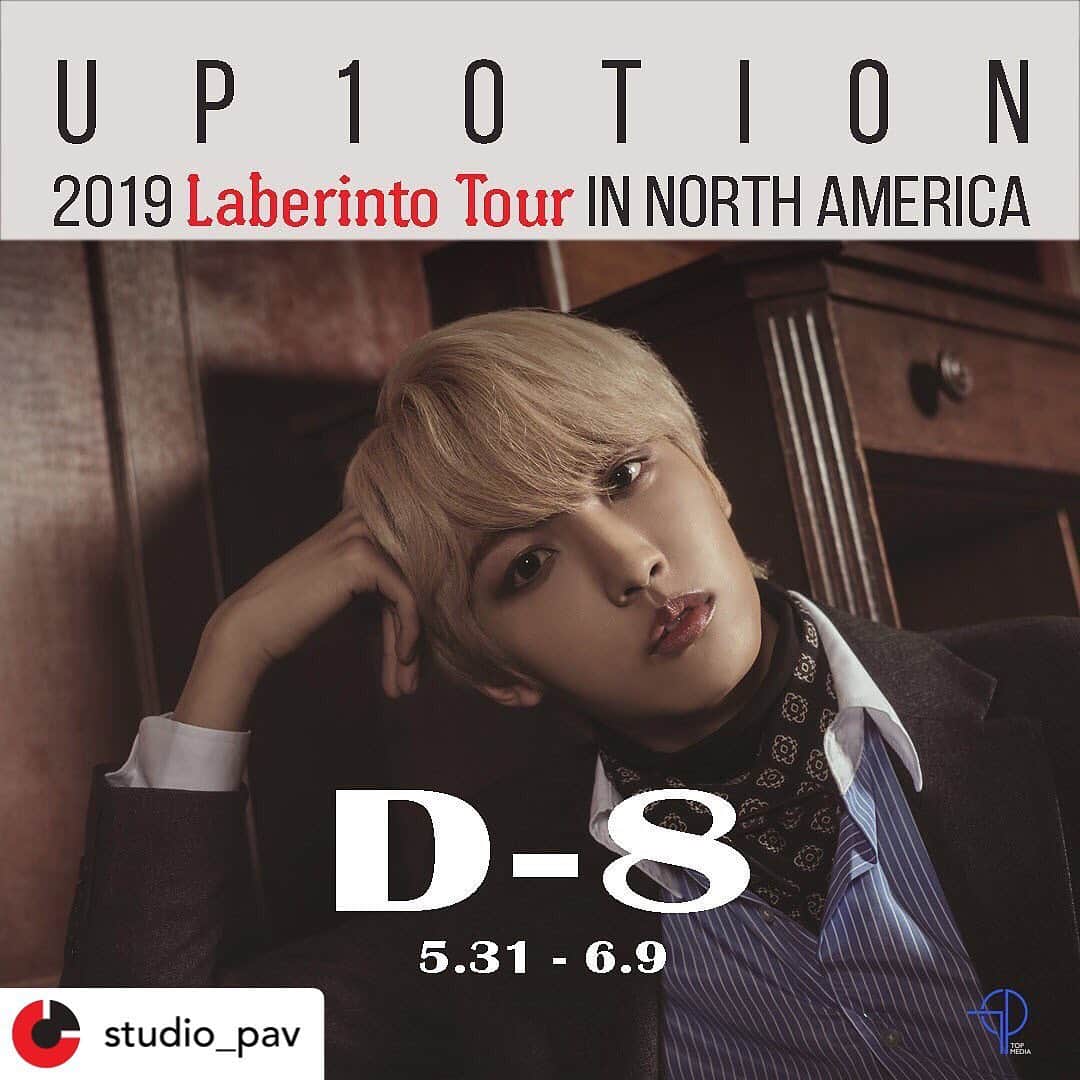 UP10TIONさんのインスタグラム写真 - (UP10TIONInstagram)「Let the countdown begin HONEY10 🍯 There are only 8 days until the start of UP10TION’s 2019 Laberinto Tour in North America! 🎉 - Tickets are still available at 🔗kpoptickets.com! Buy yours today to be a part of the best K-Pop tour this summer! ☀️」5月24日 10時47分 - u10t_official