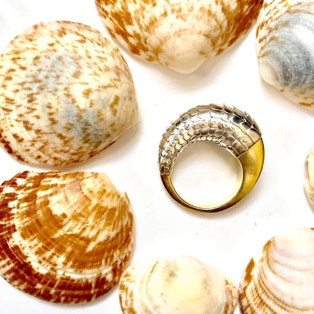 ベックスロックスさんのインスタグラム写真 - (ベックスロックスInstagram)「“The sea, once it casts its spell holds one in its nets of wonder forever.” Jacques Cousteau. ⠀⠀⠀⠀⠀⠀⠀⠀⠀ The Thorani ring is now available online.  Hand made preserving the art of goldsmithing in collaboration with @turquoisemountainmyanmar ⠀⠀⠀⠀⠀⠀⠀⠀⠀ #sustainableluxury #artisanmade #roxonajourney #finejewellery #jacquescousteau #qotd . . . . . . . #statementring #goldring #handmadejewelry #jewelry #ethicaljewelry #ethicallymade #ringoftheday #instastyle #bespoke」5月24日 2時33分 - rcollectivestudio