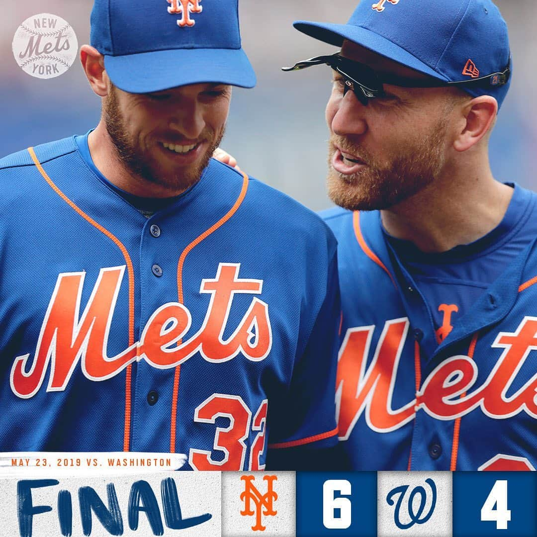 ニューヨーク・メッツさんのインスタグラム写真 - (ニューヨーク・メッツInstagram)「SWEEEEP! 🧹🧹🧹🧹 #MetsWin!」5月24日 4時09分 - mets