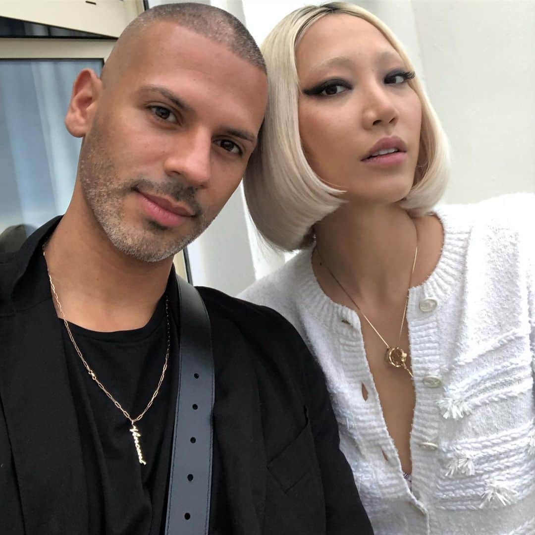 Vincent Oquendoさんのインスタグラム写真 - (Vincent OquendoInstagram)「Always love seeing my #soojoo 🖤」5月24日 4時36分 - makeupvincent