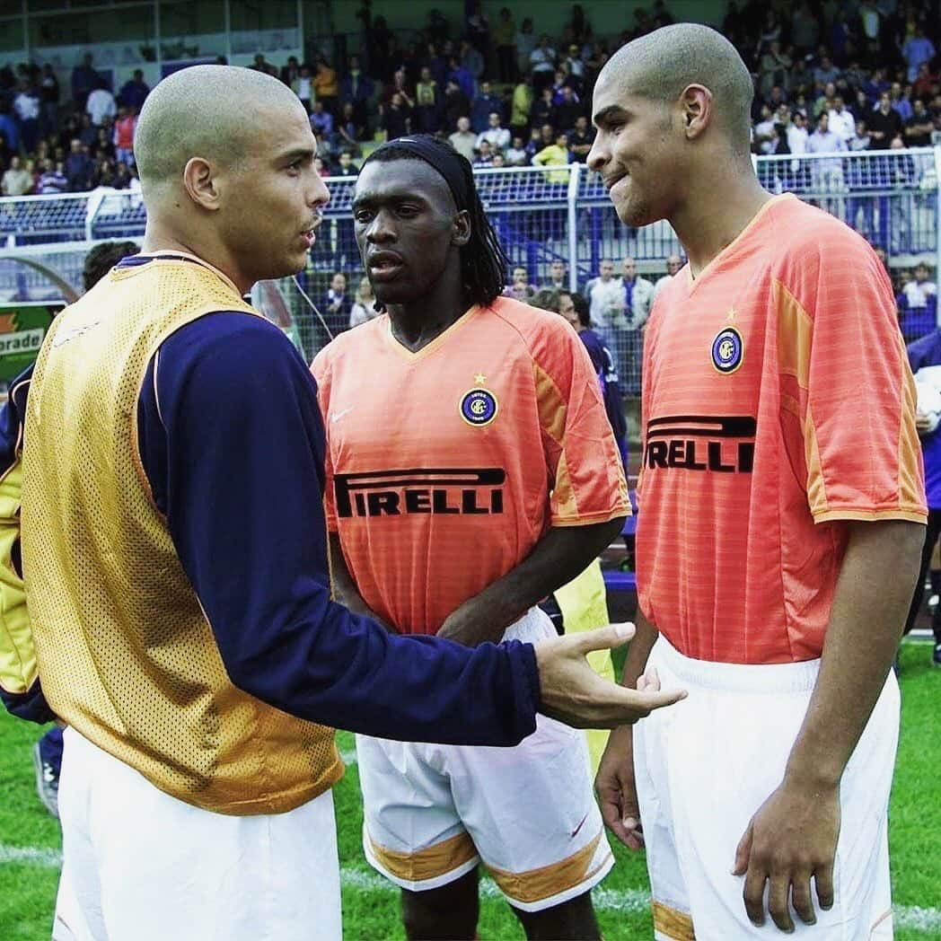 さんのインスタグラム写真 - (Instagram)「@inter @adrianoimperador @clarenceseedorf ⚽️❤️」5月24日 5時13分 - ronaldolima