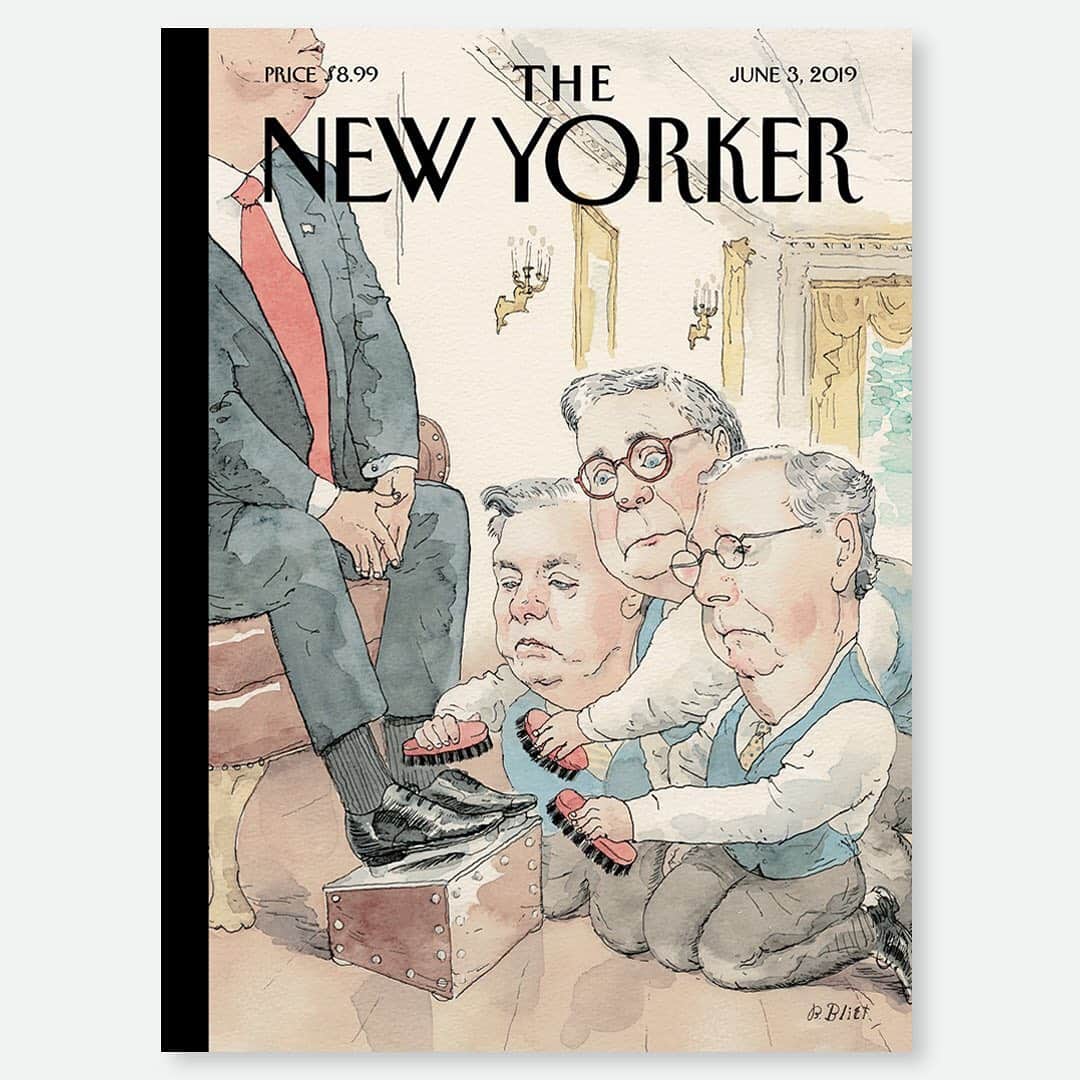 The New Yorkerさんのインスタグラム写真 - (The New YorkerInstagram)「An early look at next week’s cover, “The Shining,” by Barry Blitt. #TNYcovers」5月24日 6時12分 - newyorkermag