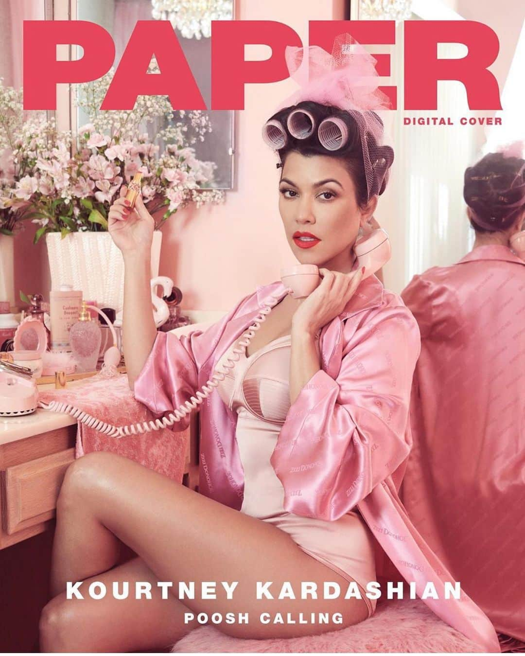 クリス・ジェンナーさんのインスタグラム写真 - (クリス・ジェンナーInstagram)「Poosh calling!! Beautiful @kourtneykardash on the cover of @papermagazine ❤️ #proudmama @poosh #Repost @papermagazine: "Poosh calling and you better pick up! @kourtneykardash talks @poosh, @kuwtk and making time for herself. #linkinbio  Photography: @jamienelson6 Story: @katfrozenpizza Art Direction: @dwndwntwn  Fashion Direction: @miaasolkin  Stylist: @chloeandchenelle Makeup: @miyakemakeup Hair: @andrewfitzsimons Nails: @kimkimnails Set Design: Daniel Horowitz Seamstress: @osumenko On-Set Producer: @gveeve"」5月24日 6時15分 - krisjenner