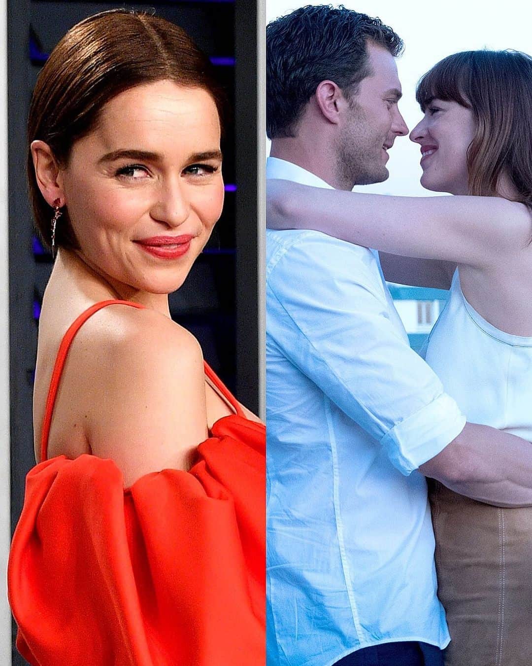 Just Jaredさんのインスタグラム写真 - (Just JaredInstagram)「Emilia Clarke is speaking out to explain why she turned down the #FiftyShades franchise. Tap the link in bio to read what she said! #EmiliaClarke #AnastasiaSteele Photos: Getty, Universal」5月24日 9時07分 - justjared