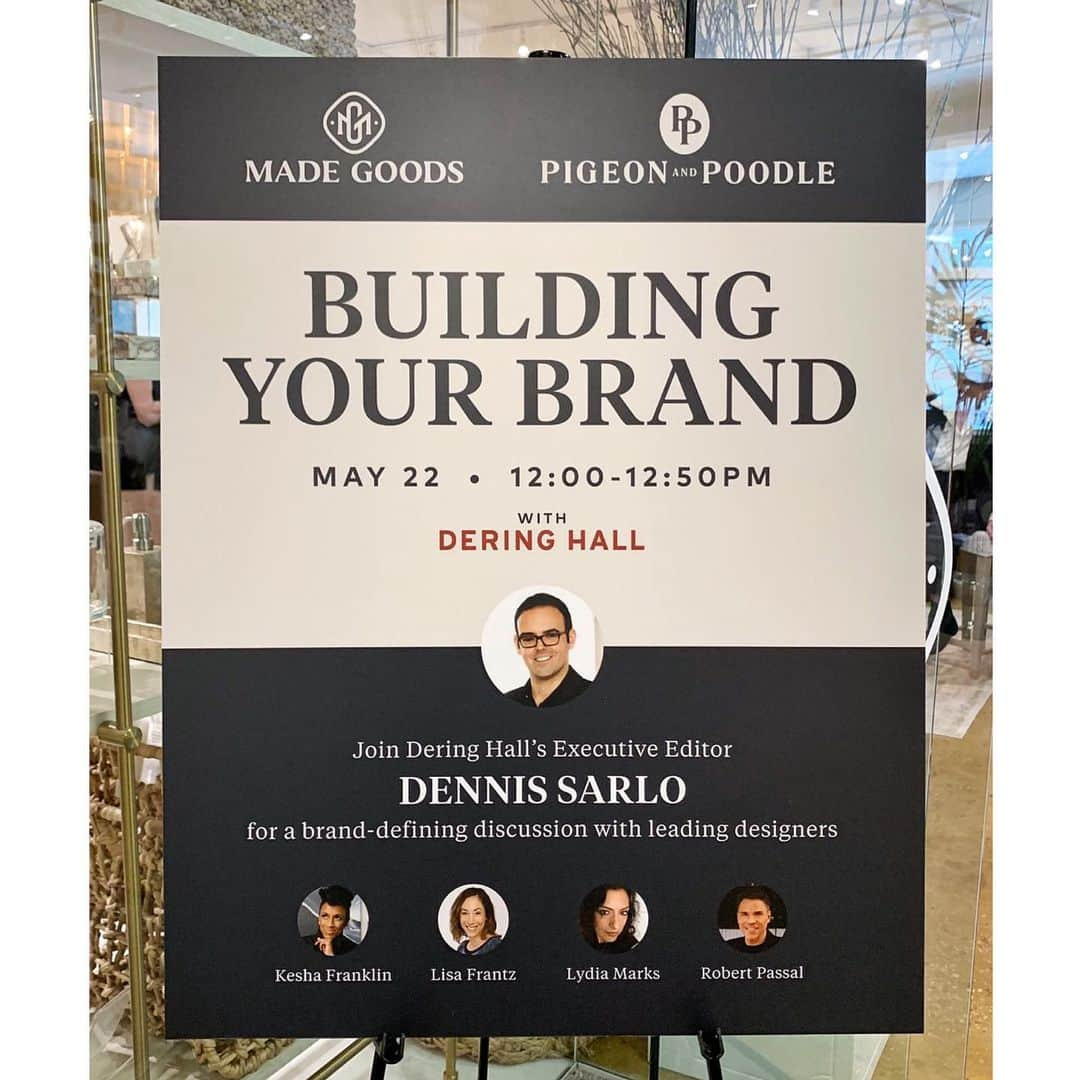 DJ Clark Kentさんのインスタグラム写真 - (DJ Clark KentInstagram)「Yesterday, My Wife Kesha Franklin (CEO Of @haldeninteriors), Killed It On The “Building Your Brand Panel” In The @madegoods Showroom In The @danddbuilding • Very Proud Of You, Lil Sugar • #ddbspringmarket19」5月24日 9時20分 - djclarkkent