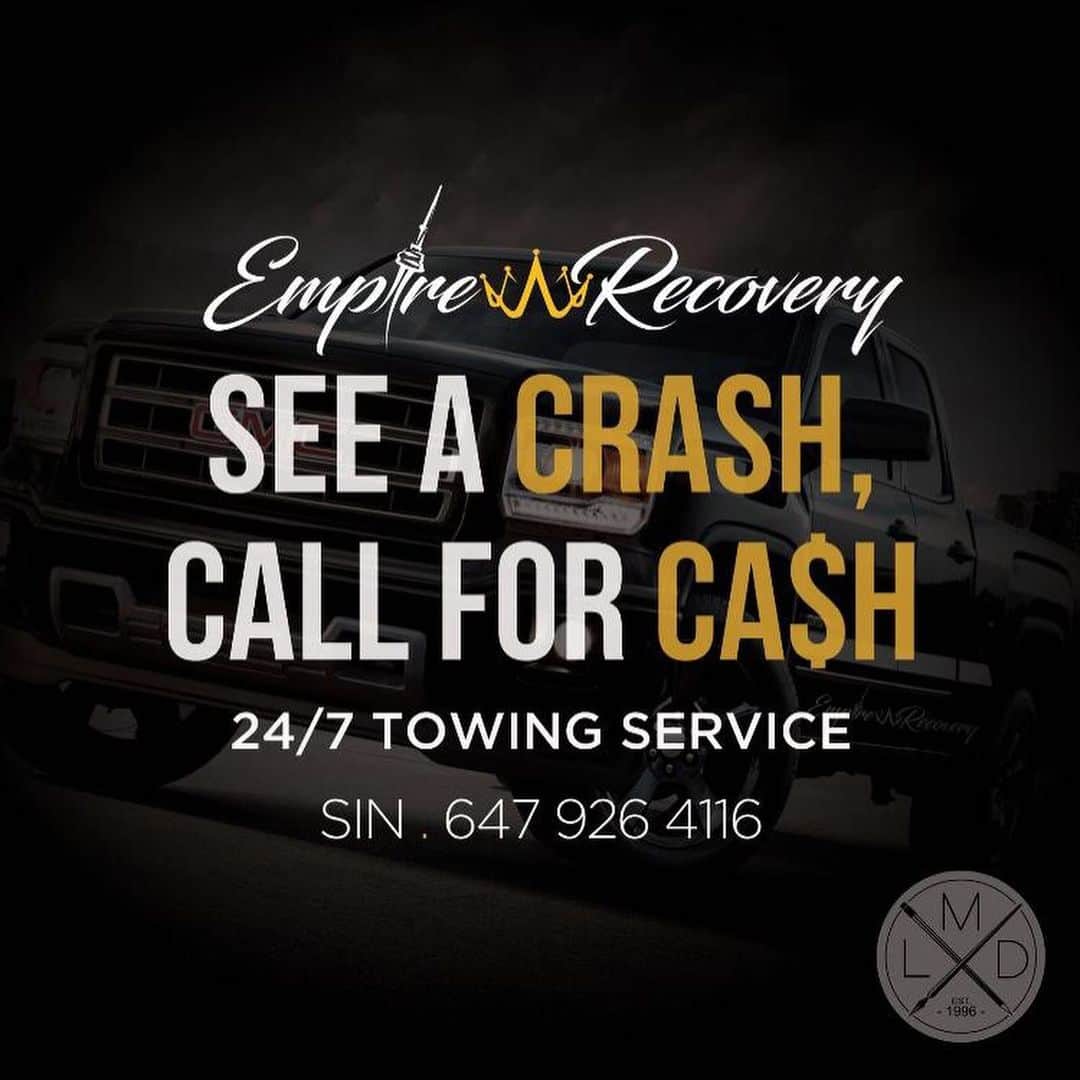 CarsWithoutLimitsさんのインスタグラム写真 - (CarsWithoutLimitsInstagram)「If you guys see a crash in the GTA/Ontario Region, make sure to call @empire_recovery 🚨 #carswithoutlimits #crash #towtruck #accident #toronto」5月24日 20時22分 - carswithoutlimits