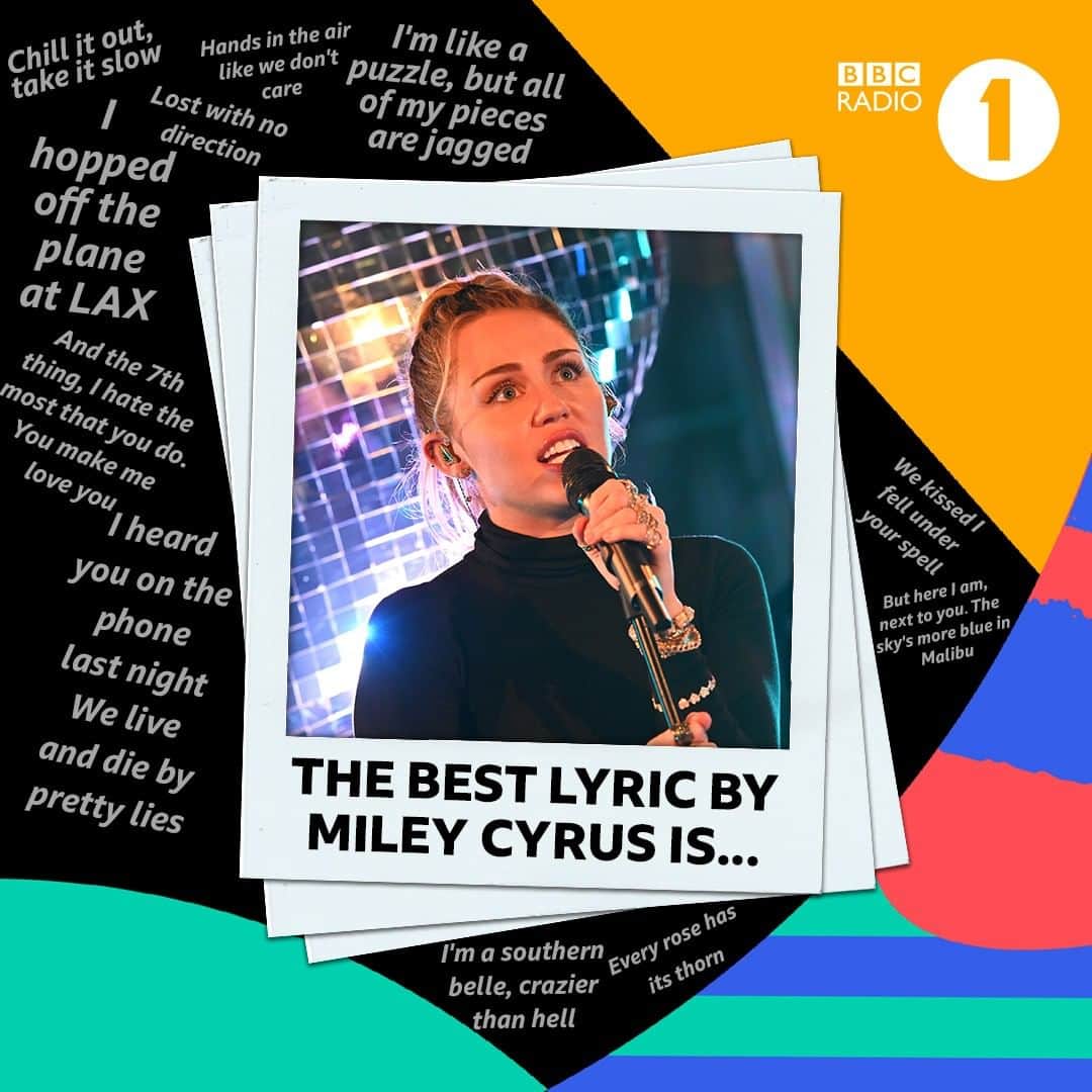 BBC Radioさんのインスタグラム写真 - (BBC RadioInstagram)「You get the best of both worlds then you choose the best @mileycyrus lyric 🌚👇」5月24日 19時02分 - bbcradio1