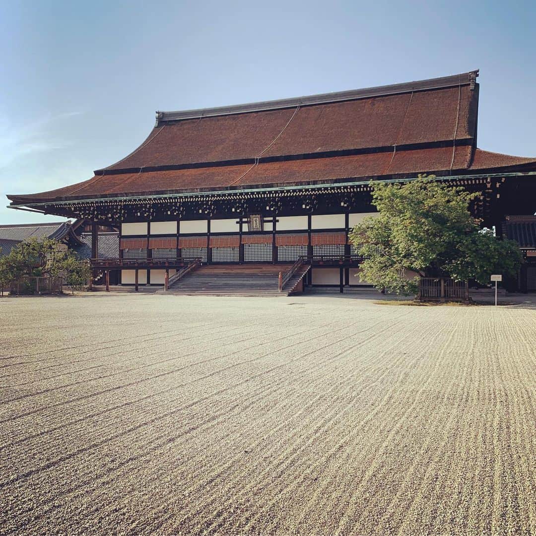 牛窪万里子さんのインスタグラム写真 - (牛窪万里子Instagram)「本日は京都へ。  京都御所が一般公開されていました。  広大な敷地に古式ゆかしい重厚な建物。  庭園の青紅葉が美しかったです。  #京都 #京都御所  #kyoto  #kyotoimperialpalace」5月24日 19時11分 - mariko_ushikubo