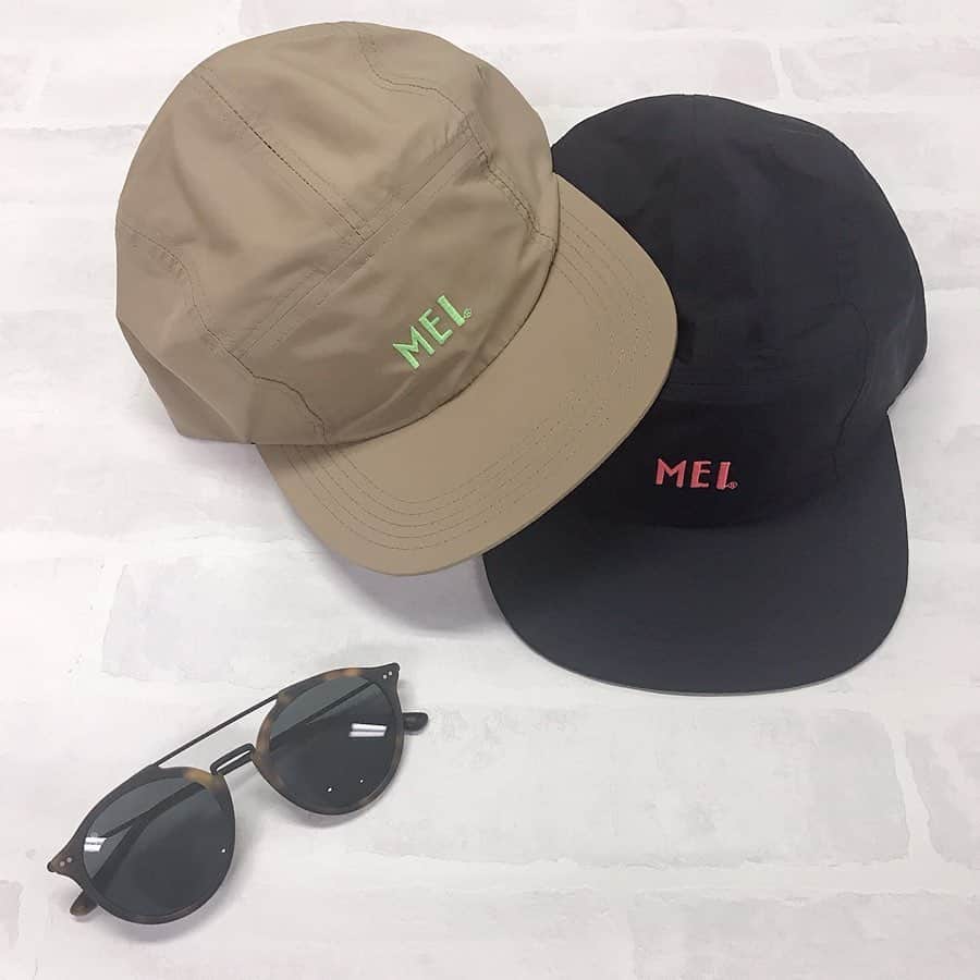 MEI(メイ) のインスタグラム：「•﻿ •﻿ ◢ mei-cap-193302﻿ ◢ NYLON EMB JET CAP﻿ ﻿ ﻿ xxx new arrivals xxx﻿ ﻿ この夏の必需品になる？！﻿ ナイロンキャップが登場🧢﻿ ﻿ 軽量でソフトな着心地で﻿ 快適な着用感🙌🏻﻿ ﻿ 楽天市場店では週末限定﻿ 【送料無料】﻿ ﻿ ﻿ ﻿ ﻿  #mei #meibag #mei_bag  #キャップ #アウトドア #夏コーデ #帽子 #キャップ女子」