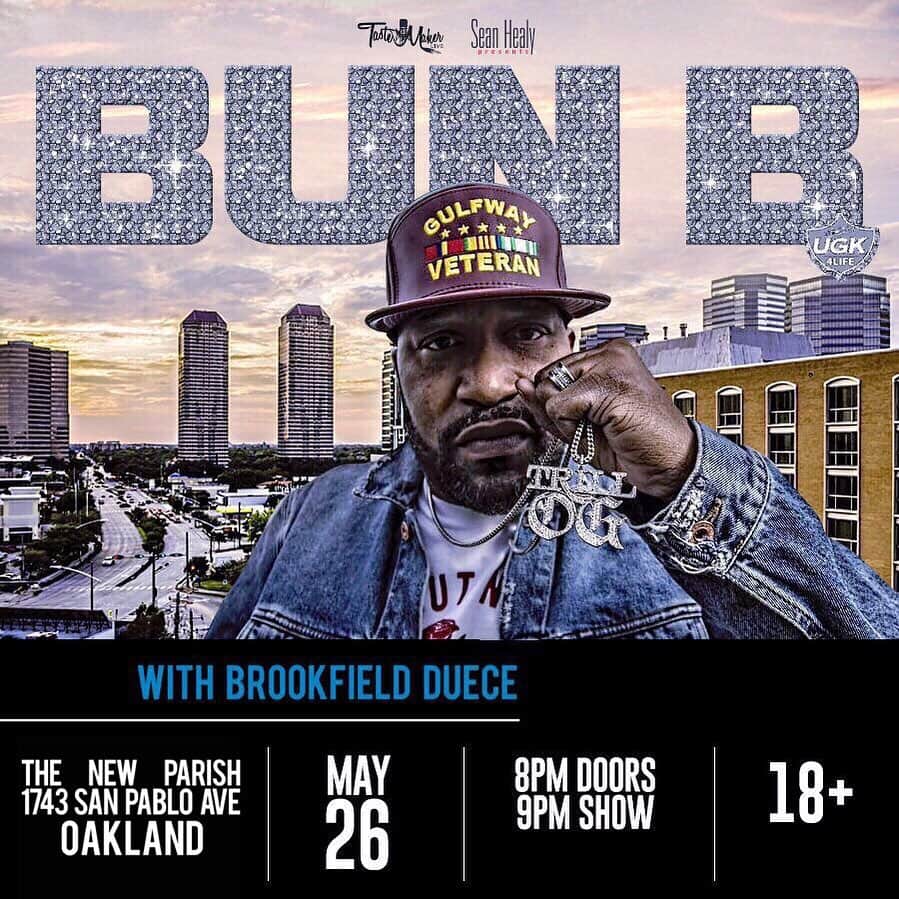 デイミアン・リラードのインスタグラム：「Sunday! Front Page will be in the building opening up for the legend @bunb at @thenewparish  Hit up @brookfieldduece for tickets!!」