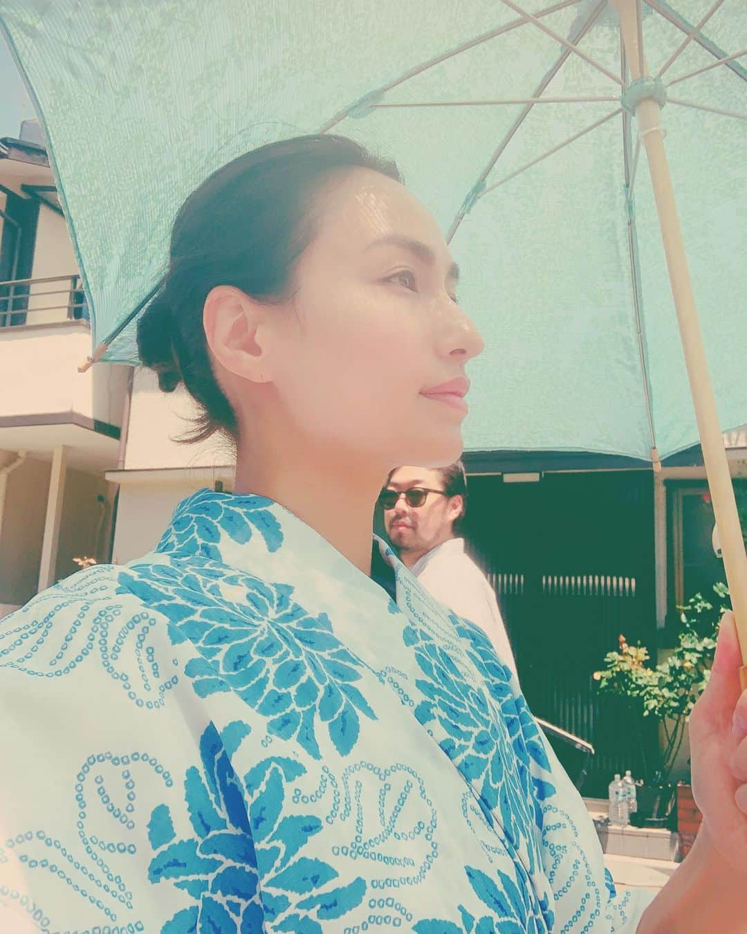 佐田真由美さんのインスタグラム写真 - (佐田真由美Instagram)「@otonamuse  8月号浴衣特集！ 谷中で撮影 バイブスが素晴らしい✨大好き谷中😘 豊田くん…笑🕶✨」5月24日 11時19分 - sadamayumi